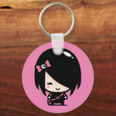 emo girl sleutelhanger (Voorkant)