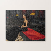 Emo Goth Girl Puzzle (Horizontal)