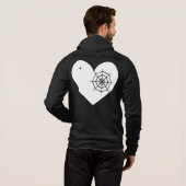 Emo - Goth - Rock - Anarchie - T-Shirt Sweat - shi (Dos entier)