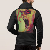 Emo - Gothic - Rock - Anarchy - T-shirt hoodie (Achterkant)