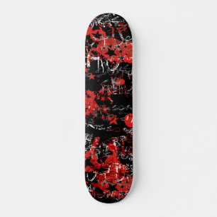 Emo Graffiti Rood Skateboard