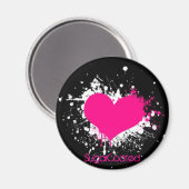 Emo Heart Magnet (Recto/Verso)