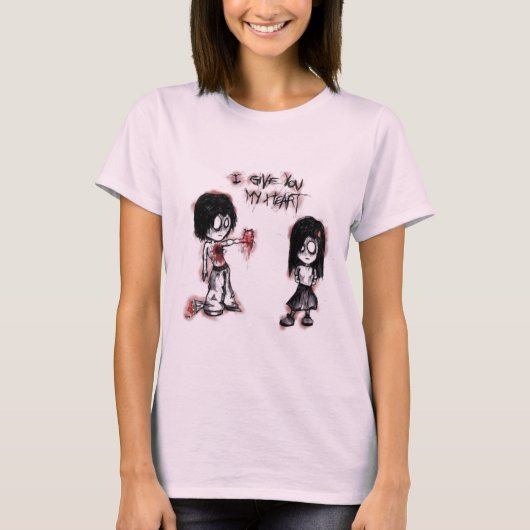 EMO-liefde T-shirt (Voorkant)