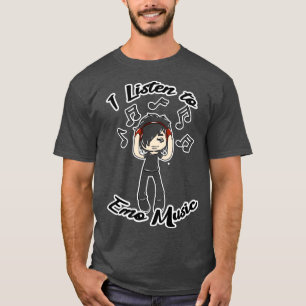 Emo-muziek 1 t-shirt