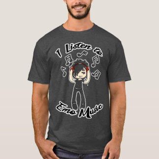 Emo-muziek 1 t-shirt