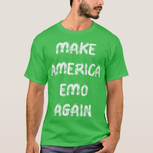 Emo opnieuw bedroefd t-shirt