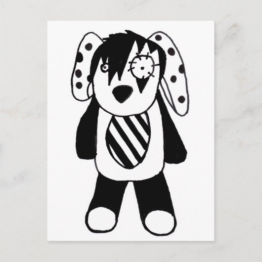 Emo-pet Briefkaart (Voorkant)