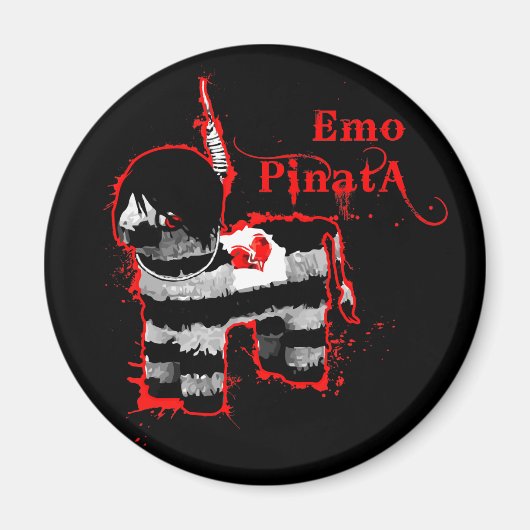 emo pinata magneet (Voorkant)