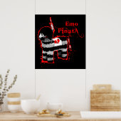 emo pinata poster (Keuken)