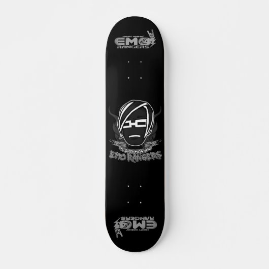 EMO RANGERS SKATEBOARD (Voorkant)