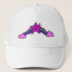 Emo Regenboog Ster Trucker Hoed Pet