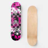 Emo Scene Girl Skateboard (Recto)
