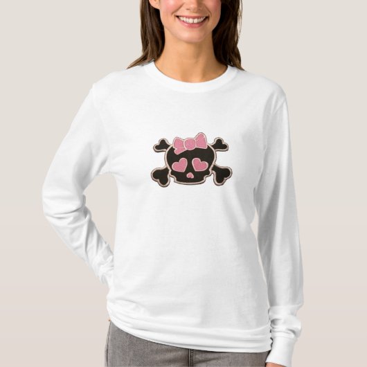 Emo Skull T-shirt (Voorkant)