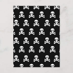 Emo Skulls - Emo Alternative Grunge Rock Punk Briefkaart