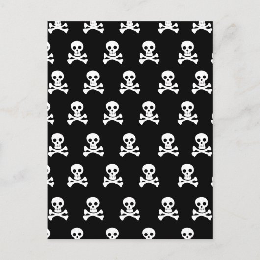 Emo Skulls - Emo Alternative Grunge Rock Punk Briefkaart (Voorkant)