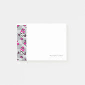 Emo Skulls Pattern Post-it® Notes (Voorkant)