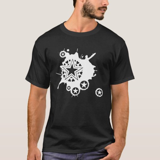 Emo Star Explosion T-shirt (Voorkant)