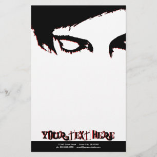 emo stijl briefpapier