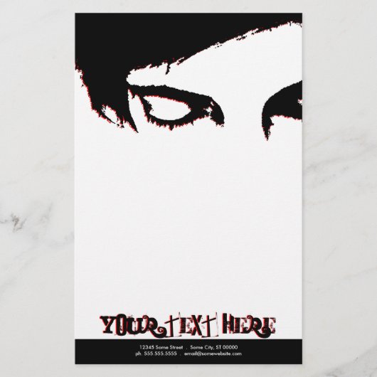 emo stijl briefpapier (Voorkant)