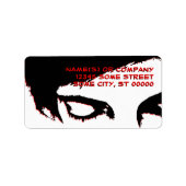 emo-stijl etiket (Voorkant)