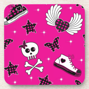 Emo-symbolen Bier Onderzetter