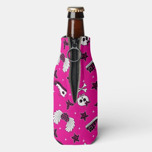 Emo-symbolen Flesjeskoeler (Fles Achterkant)