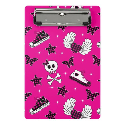 Emo-symbolen Mini Klembord (Voorkant)