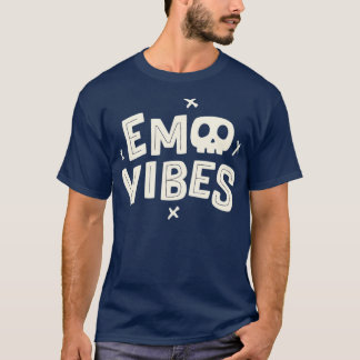 Emo Vibes pasta Gothic Emo Punk kleding met Emo T-shirt