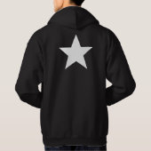 Emo White Star Hoodie (Achterkant)