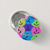 Emociones Ronde Button 3,2 Cm (Voorkant /achterkant)