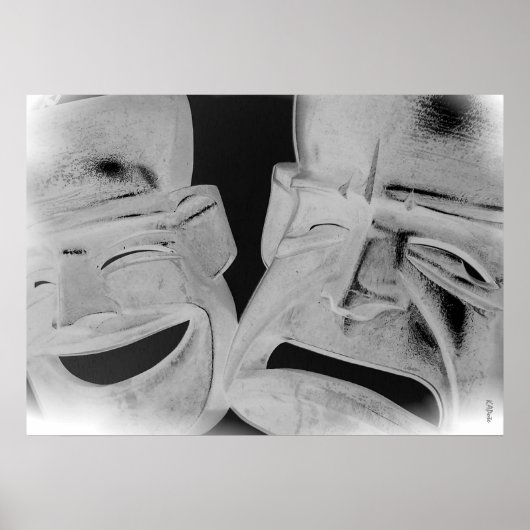 Emodemmaskers Poster (Voorkant)