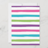 Emoij Birthday Uitnodiging (Achterkant)