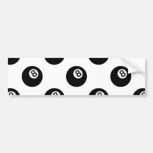 emoji acht ball bumpersticker