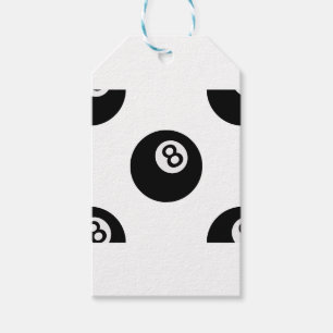 emoji acht ball cadeaulabel