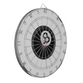 emoji acht ball dartbord (Voorkant Links)