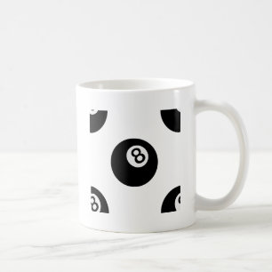 emoji acht ball koffiemok
