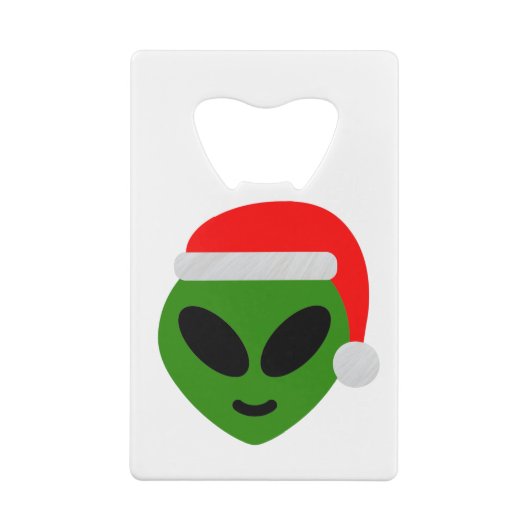 emoji alien père Noël vert (Dos)