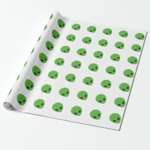 emoji aliens cadeaupapier