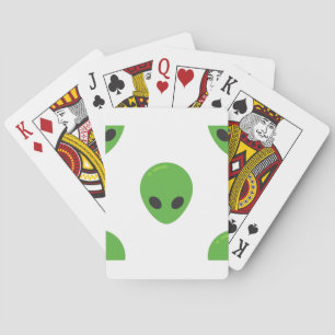 emoji aliens pokerkaarten