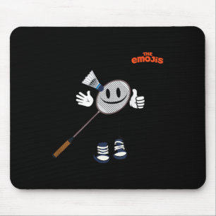 Emoji Badminton Sport Duim omhoog Muismat