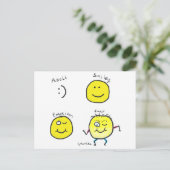 Emoji Briefkaart (Staand voorkant)