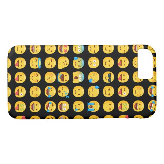 Emoji Case-Mate iPhone Case (Achterkant (Horizontaal))