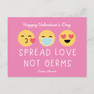 Emoji Classroom Valentijn - Roze Briefkaart