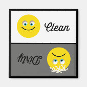 Emoji Clean Lave-vaisselle Magnet (Devant)
