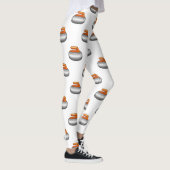 Emoji Curling Leggings en pierre (Droite)