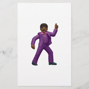 Emoji Dancing Man Briefpapier