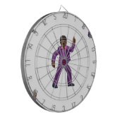 Emoji Dancing Man Dartbord (Voorkant Links)