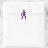 Emoji Dancing Man Driehoek Sticker (Tas)