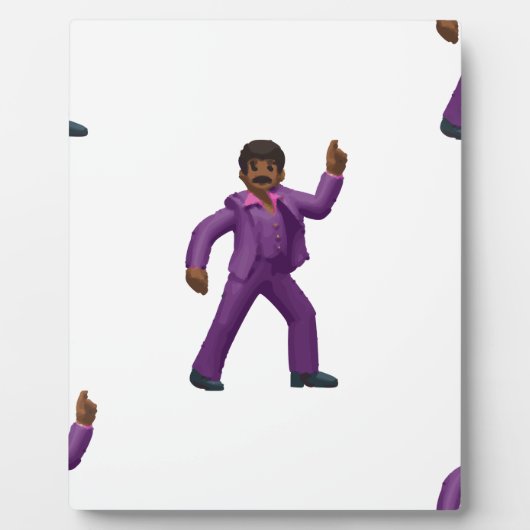 Emoji Dancing Man Fotoplaat (Voorkant)