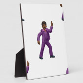Emoji Dancing Man Fotoplaat (Zijkant)